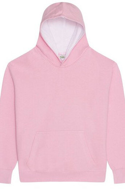 AWDIS JH03J - Sweat enfant capuche contrastée