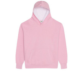 AWDIS JH03J - Children's sweatshirt with contrasting hood