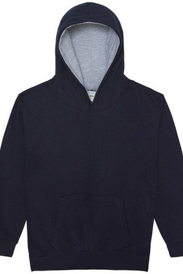 AWDIS JH03J - Children's sweatshirt with contrasting hood