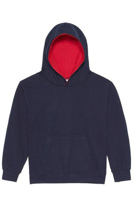 AWDIS JH03J - Children's sweatshirt with contrasting hood