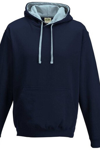 AWDIS JH003 - Urbaner Kontrast Hoodie für kalte Wintertage