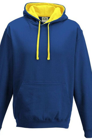 AWDis JH003 - Urban Contrast Hoodie с топли джобове тип кенгуру