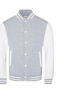 AWDIS JH043 - AWDIS Contrast Sleeve Baseball Style Sweatshirt