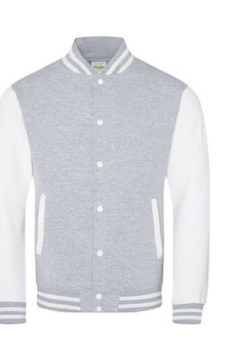 AWDIS JH043 - AWDIS Contrast Sleeve Baseball Style Sweatshirt