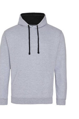 AWDIS JH003 - Hoodie met capuchon Contrast