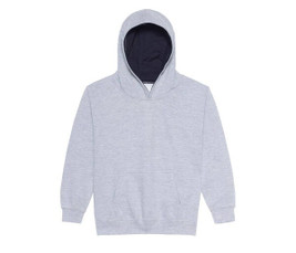 AWDIS JH03J - Children's sweatshirt with contrasting hood