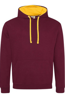 AWDIS JH003 - Hoodie met capuchon Contrast