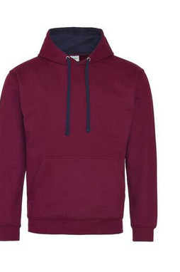 AWDIS JH003 - Sweat Capuche Contrastée