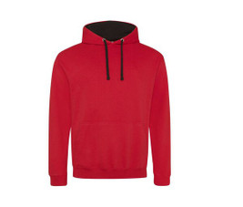 AWDis JH003 - Urban Contrast Hoodie с топли джобове тип кенгуру