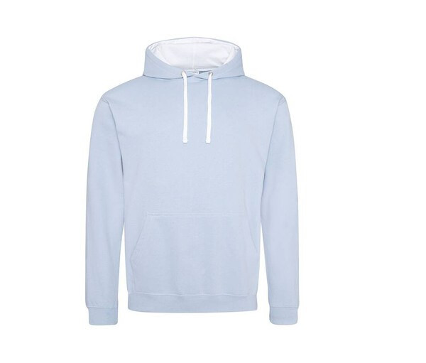 AWDIS JH003 - Urban Contrast Hoodie with Warm Kangaroo Pockets
