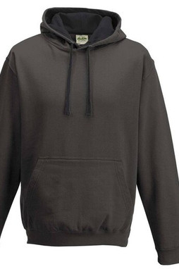 AWDIS JH003 - Sweat Capuche Contrastée