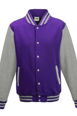 AWDIS JH043 - AWDIS Contrast Sleeve Baseball Style Sweatshirt
