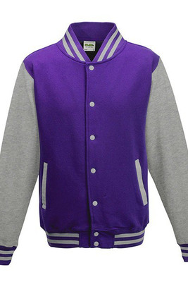 AWDIS JH043 - AWDIS Contrast Sleeve Baseball Style Sweatshirt