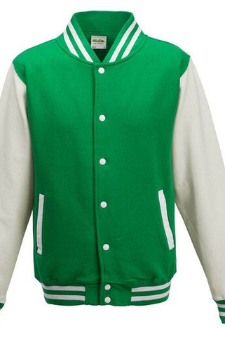 AWDIS JH043 - AWDIS Contrast Sleeve Baseball Style Sweatshirt