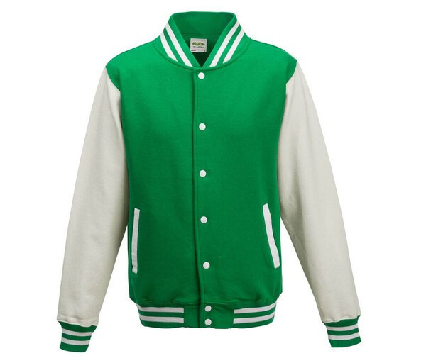 AWDIS JH043 - AWDIS Contrast Sleeve Baseball Style Sweatshirt