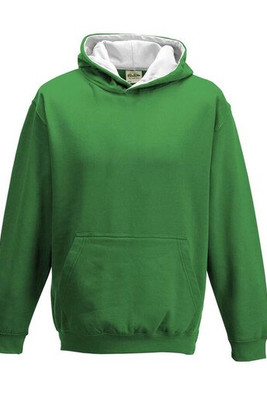 AWDIS JH03J - Children's sweatshirt with contrasting hood