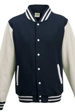 AWDIS JH043 - AWDIS Contrast Sleeve Baseball Style Sweatshirt