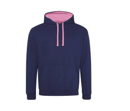 AWDis JH003 - Urban Contrast Hoodie с топли джобове тип кенгуру