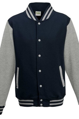 AWDIS JH043 - AWDIS Contrast Sleeve Baseball Style Sweatshirt