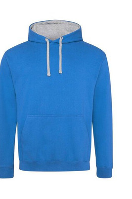 AWDIS JH003 - Hoodie met capuchon Contrast