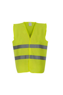 Label Serie YK102 - Reflecterende Veiligheidsvest Met Velcro Sluiting