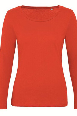 B&C BC071 - Eco-Friendly Organic Cotton Women's Long Sleeve Tee
