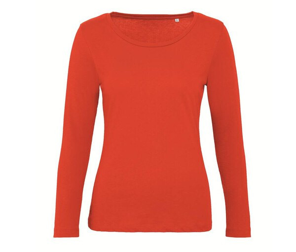 B&C BC071 - Eco-Friendly Organic Cotton Women's Long Sleeve Tee