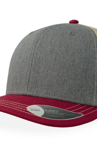 Atlantis AT212 - Atlantis Tricolor Breathable Trucker Cap