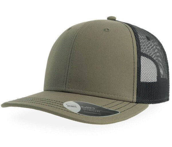 Atlantis AT212 - Atlantis Tricolor Breathable Trucker Cap