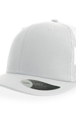 Atlantis AT212 - Atlantis Tricolor Trucker Cap mit PVC Verschluss