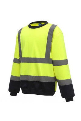 Yoko YK510 - High visibility round neck sweatshirt