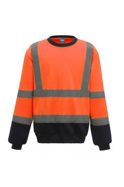 Yoko YK510 - High visibility round neck sweatshirt