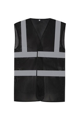 Yoko YK120 - High Visibility Breathable Mesh Safety Jacket