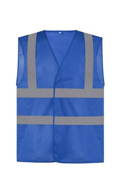 Yoko YK120 - High Visibility Breathable Mesh Safety Jacket