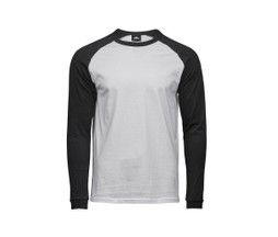 Tee Jays TJ5072 - Camiseta de beisebol de manga comprida