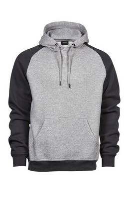 Tee Jays TJ5432 - Hooded sweatshirt with contrasting sleeves