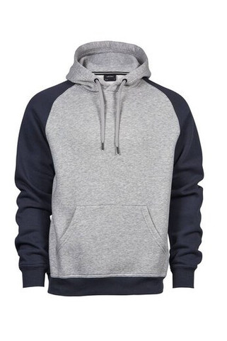 Tee Jays TJ5432 - Kapuzen -Sweatshirt mit kontrastierenden Ärmeln