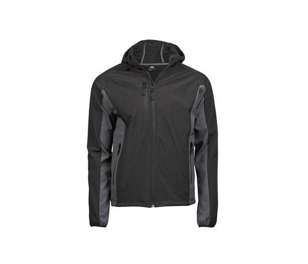 Tee Jays TJ9514 - Miesten 3-kerroksinen Softshell-takki hupulla