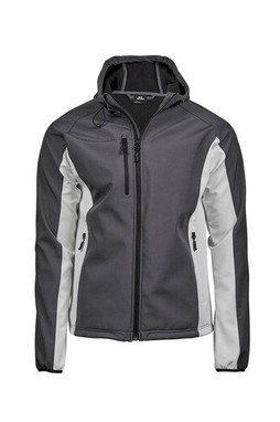 Tee Jays TJ9514 - 3-layer-Kapuzen-Softshell-Jacke für Herren mit Kapuze