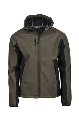 Tee Jays TJ9514 - Heren 3-Layer Hooded Softshell Jacket