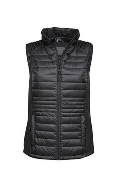 Tee Jays TJ9625 - Womens bi-material bodywarmer