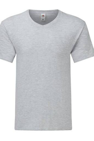 Fruit of the Loom SC154 - Comfortabele V-hals T-shirt voor Heren