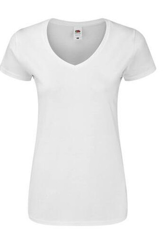Fruit of the Loom SC155 - Womens v-neck t-shirt