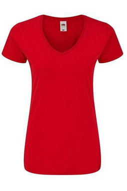 Fruit of the Loom SC155 - Womens v-neck t-shirt
