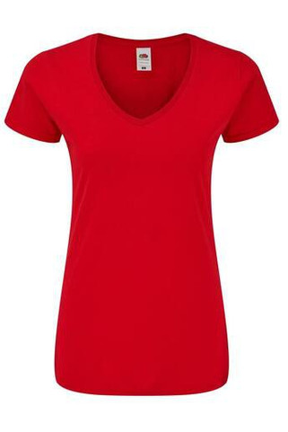 Fruit of the Loom SC155 - Womens v-neck t-shirt