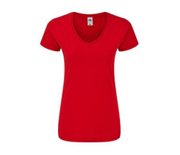Fruit of the Loom SC155 - Womens v-neck t-shirt