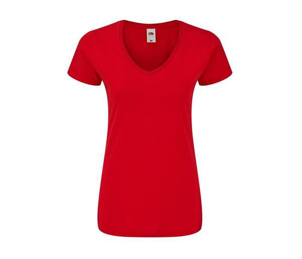 Fruit of the Loom SC155 - Women's v-neck t-shirt