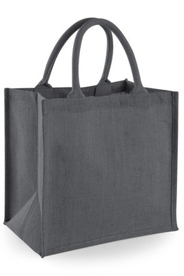 Westford Mill WM413 - Eco-Friendly Jute Tote with Cotton Handles