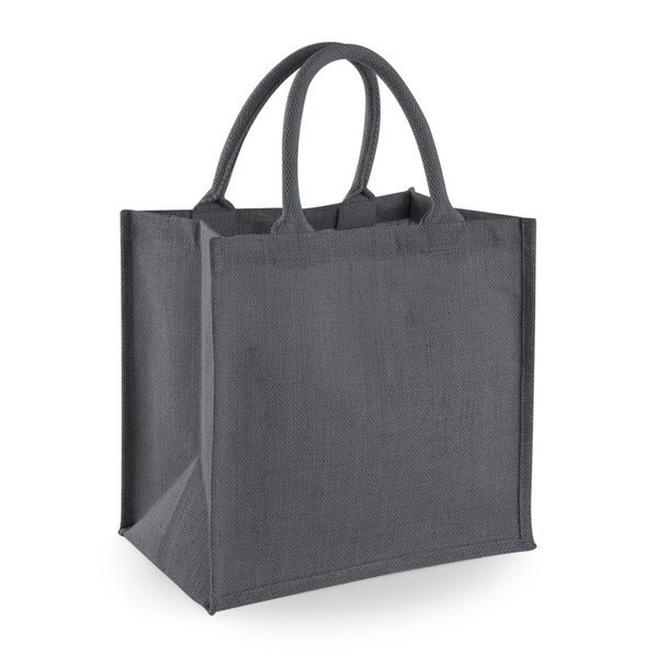 Westford Mill WM413 - Eco-Friendly Jute Tote with Cotton Handles