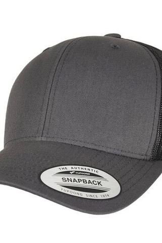 Flexfit F6606T - Flexfit Truckerkeps med Nät och Kurvad Skärm